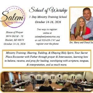 School of Worship – 3 Day Ministry Training School